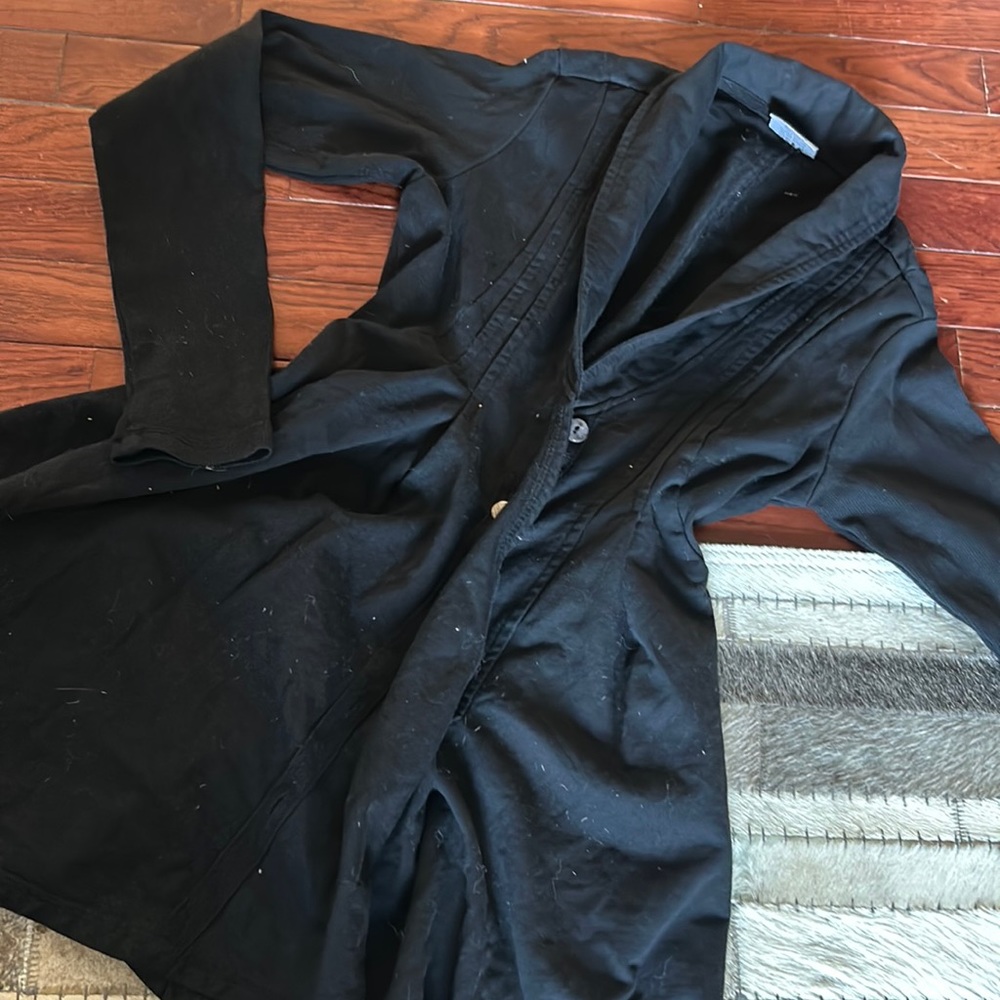Color Me Cotton Black Blazer Jacket